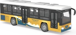 Dzeltens autobuss ar gaismas un skaņas efektiem