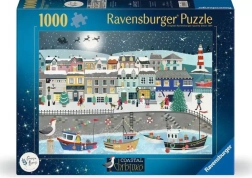 Ravensburger puzle Ziemassvētki piekrastē 1000 gabaliņi