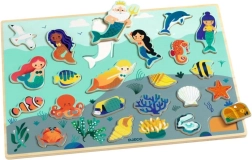 DJECO koka liktņs rotaļlieta jūras pasaule