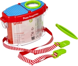 Bērnu novērošanas trauks ar lupu un pinceti Goki