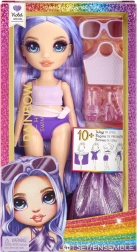 Lelle Rainbow High Pludmales stils - Violeta