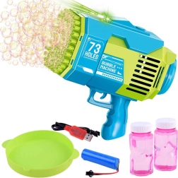 Elektriskā burbuļu pistole ar 73 atverēm – Bazooka