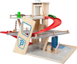 Small foot premium koka autostāvvieta ar liftu un mazgātavu