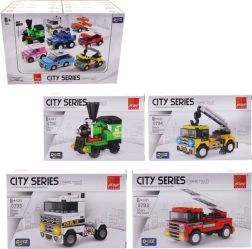 Celtniecības kluči – transportlīdzekļi bērniem