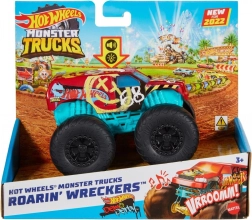 Hot Wheels Monster Trucks Roarin' Wreckers 1:43 ar gaismām un skaņām