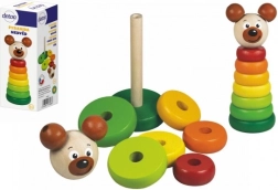 DETOA koka piramīda lācis