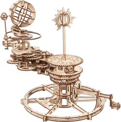 Koka mehāniskais puzles modelis Tellurium UGEARS