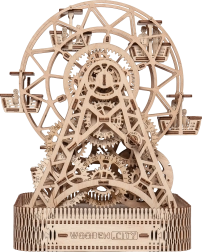 Koka panorāmas rata modelis WOODEN CITY