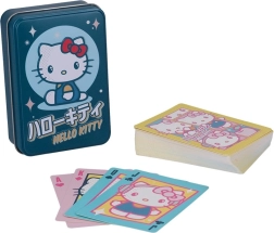 Hello Kitty spēļu kārtis skārda kārbiņā