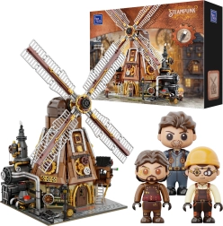 Konstruktors PANTASY – steampunk vējdzirnavas Workshop