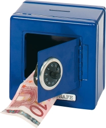 Metāla krājkase – Zils seifs