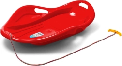 Bērnu ragaviņu slīdrīks gliemežvāka formā Baby Mix Premium Komfort 80 cm sarkans