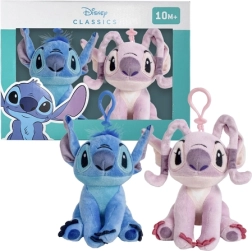 DISNEY STITCH/ANGEL plīša klipu komplekts 2 gab.