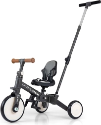 Milly Mally 5-in-1 Children's Bike Optimus Max, Dark Gray