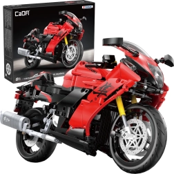 CaDA SUZUKI Hayabusa motocikla konstruktors 1:6 – 1043 detaļas