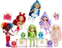 Rainbow High Littles magical fairies – 13 cm doll with pet and interchangeable wings
