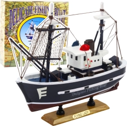 Dekoratīvs zvejnieku kutera modelis Flying Lady 24x23 cm