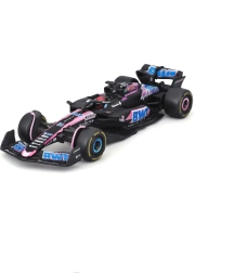 Metāla modelis 1:43 Bburago Alpine A524 #31 Esteban Ocon ar pilotu dāvanu kastītē
