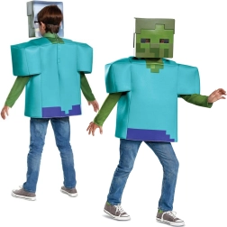 Bērnu zombija kostīms no Minecraft 110–122 cm (4–6 gadi) no Disguise