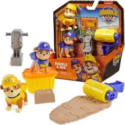 Būvkomplekts PAW PATROL Rubble & Crew ar kinētiskajām smiltīm un piederumiem