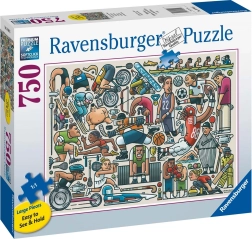 Ravensburger puzle “Atlētiskā forma”, 750 detaļas