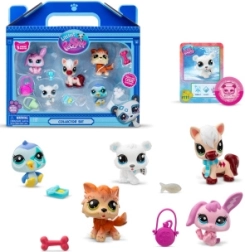 Littlest Pet Shop ziemas kolekcionējamā kopa Winter Besties