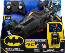 Betmena Batmobile radiovadāms auto ar figūriņu 1:20, 26 cm