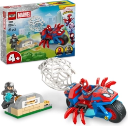 LEGO Spidey on Motorcycle vs. Rhino