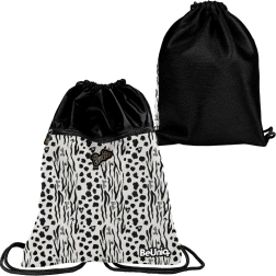 PASO BeUniq Premium Barbie gym bag, black and white