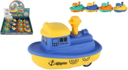 Plastmasas laiviņa ar inerci nospied un brauc 10 cm