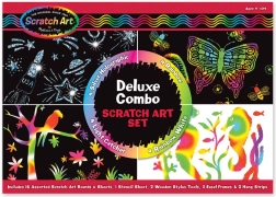 Deluxe skrāpējamo attēlu komplekts Melissa & Doug 16 gab.