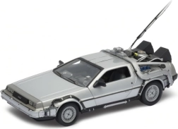 DeLorean auto modelis no filmas Atpakaļ nākotnē 1:24