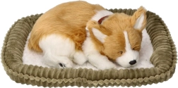Breathing Puppy CORGI – realistic plush toy