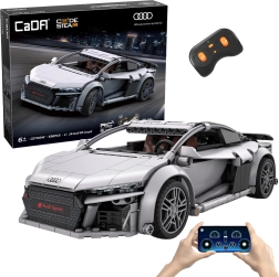 CaDA RC konstruktors sporta auto AUDI R8 Coupé 1:14, 536 detaļas