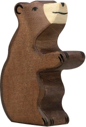 Holztiger mazs sēdošs brūnais lācis – 1 gabals