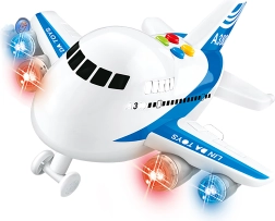 Inerces lidmašīna ar gaismas un skaņas efektiem 22 cm