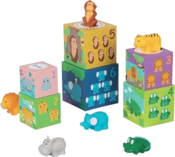 Safari Animal Blocks for Kids by 2Kids Toys