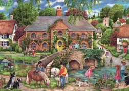 Ravensburger puzle Dzīve laukos 1000 gabaliņi
