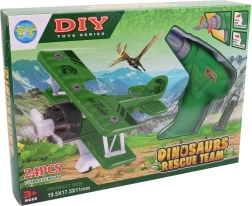 Skrūvējama lidmašīna ar urbi un inerces mehānismu