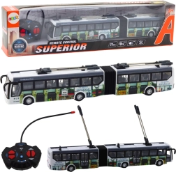 Tālvadāms pilsētas trolejbuss ar LED gaismām