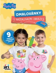 Krāsojamā grāmata ar uzgludināmiem attēliem Cūciņa Pepa