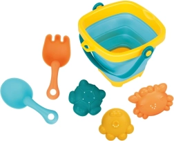Salokāms spainītis un smilšu rotaļlietas BABY MIX – komplekts 5 gab.