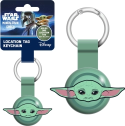 Mandalorian un Grogu atslēgu piekariņš lokatoram