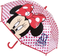 Cerdá Disney Minnie Children's Manual Umbrella, Red