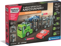 Mehānikas laboratorija – transportiera konstruktors CLEMENTONI