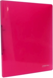 A4 Binder with 2 Rings eCollection pink