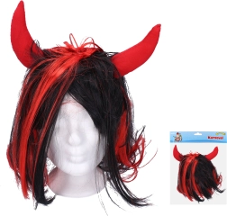 Parūka ar velna ragiem