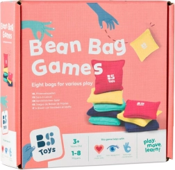 Spēļu komplekts ar tekstila maisiņiem, pildītiem ar smiltīm