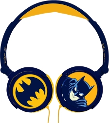Bērnu salokāmās vadu austiņas BATMAN