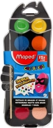 Akvareļkrāsas Maped Color'Peps 12 gab.